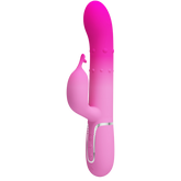Pretty Love Shima Rechargeable 7 Function Rabbit Vibrator Pink Rabbit Vibrators